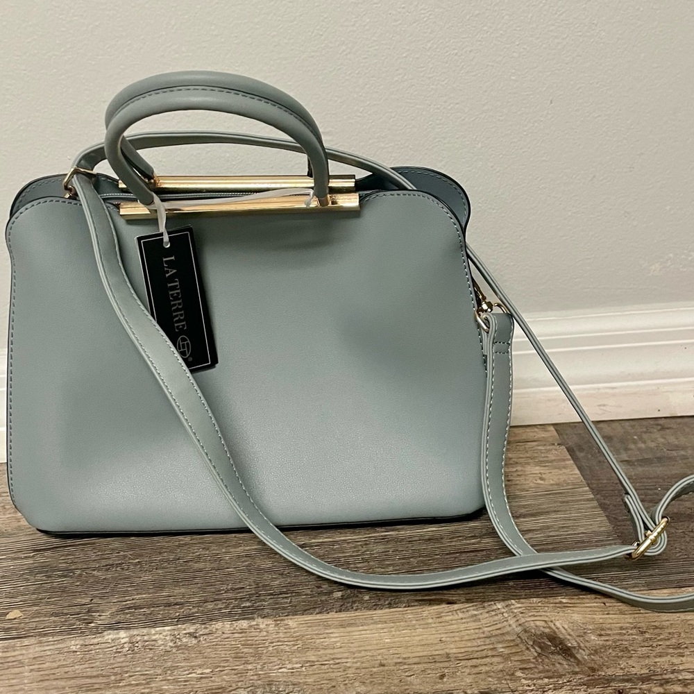 La Terre faux leather NWT